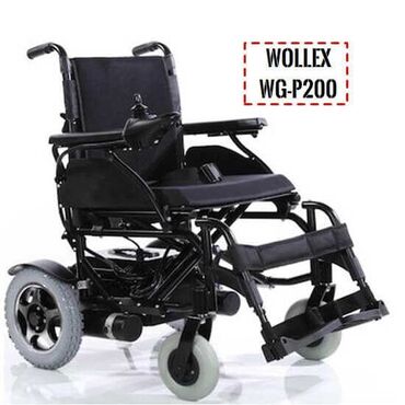 əlillər üçün araba: Əlil arabası brend: wollex model: wg-p200 akkumulyatorla işləyən