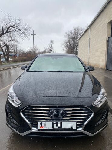 черный hyundai: Hyundai Sonata: 2017 г., 2.4 л, Автомат, Бензин, Седан