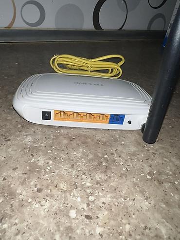 mobil modem internet: TP-Link TL-WR740N simsiz router - Standart: 802.11b/g/n, 150 Mbps-ə — 3