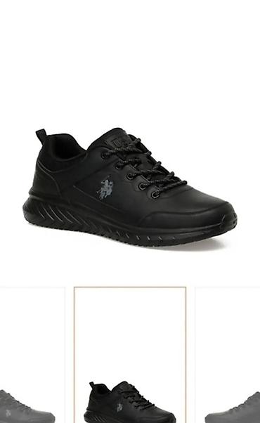 Krasofkalar və idman ayaqqabıları: U.S POLO ASSN Qara rəngdə kişi idman ayaqqabısı - Model: aşağı — 2