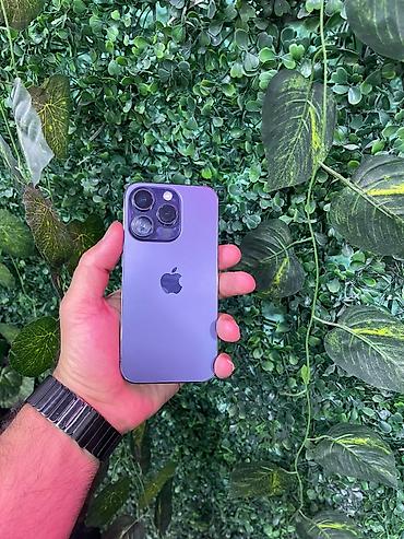 iphone 14 telefon: IPhone 14 Pro, 256 GB, Deep Purple — 2