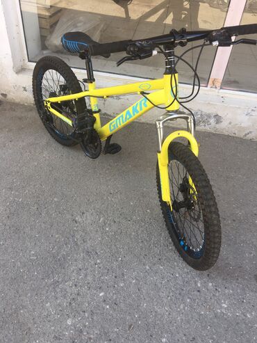 velosiped kreditle satisi: İşlənmiş Uşaq velosipedi 20", sürətlərin sayı: 27, Pulsuz çatdırılma