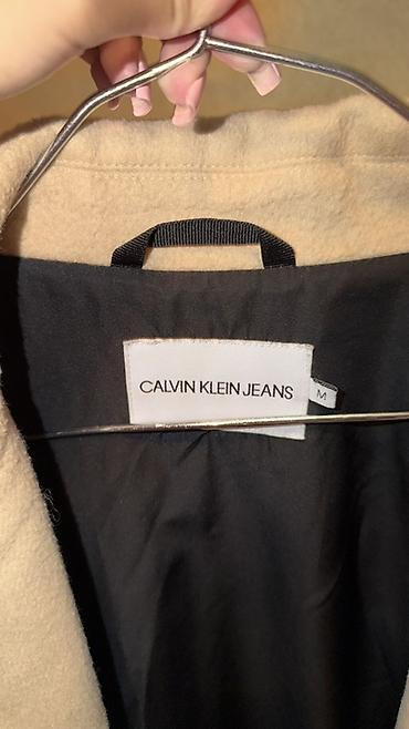 Paltolar: Palto, Calvin Klein, M, L, rəng - Bej — 2