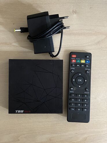 плисос ош: TV box андроид приставка Модель t95 max Память 4/64 гб Андроид 9 В