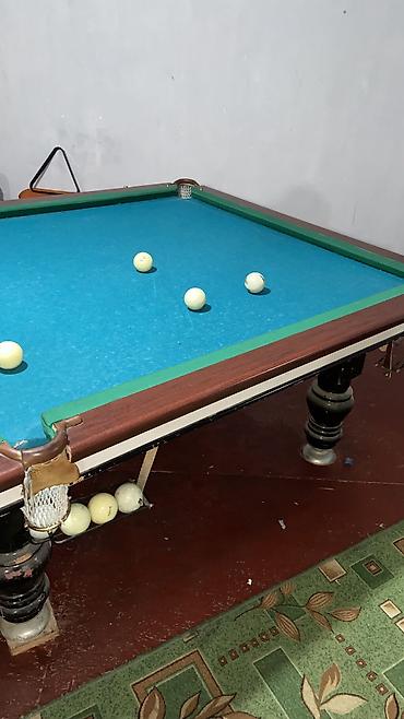 Бильярдные столы: Бильярдный стол -Мраморный 10фут - Размер: полноразмерная игровая — 15