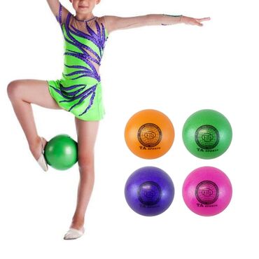 fitness topu: Gimnastika topu "Zərli". Metrolara və şəhərdaxili çatdırılma var