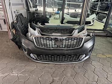 Передний бампер для Kia Sorento, модельный год 2019. - Комплектация