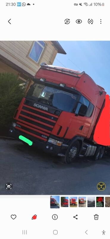 Грузовики: Грузовик, Scania, Б/у