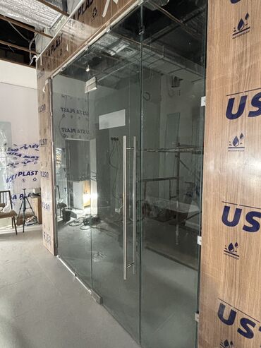 Душевые кабины: Душевые кабины стеклянное ограждение стеклянные двери под ваши размеры — 12
