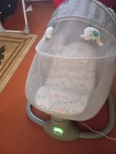 Beşiklər: Uşaq üçün elektrikli beşik/sallaq kreslo - Yumşaq, dəstəyi olan — 1