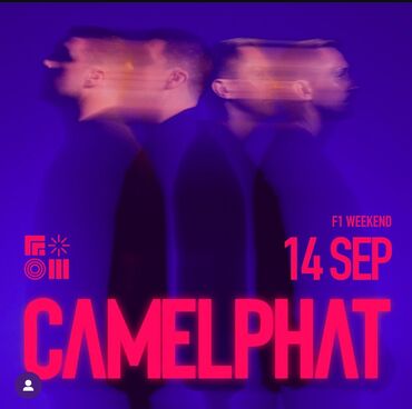 Digər idman və istirahət malları: 14 sentyabr Camelphat konsertinə 2 bilet satılır. Özüm gedə bilmədiyim