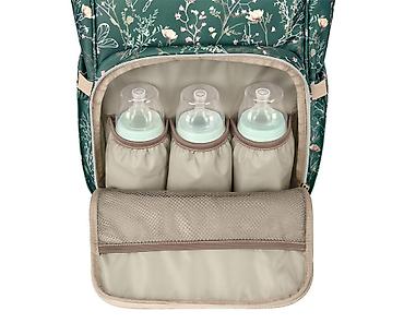 gucci sorc: KikkaBoo Torba za mame Siena Lux Secret Garden – Deep Green (šifra — 8