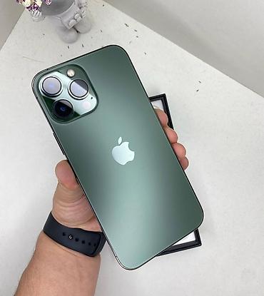 Apple iPhone: IPhone 13 Pro Max, Б/у, 256 ГБ, Alpine Green, Чехол, 76 % — 5
