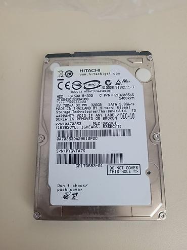 2 5 sata hdd: Hitachi 2.5" laptop HDD - Model: Hitachi HTS545032B9A300 (Travelstar — 1