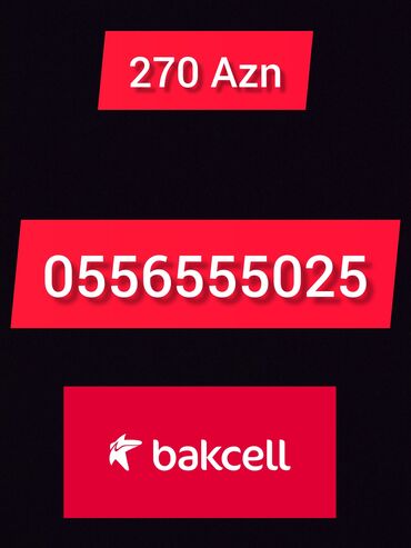 sim paketleri: Nömrə: ( 055 ) ( 6555025 ), İşlənmiş