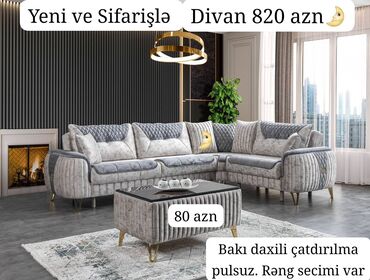 Yataq otağı dəstləri: Künc divan, Yeni, Pulsuz çatdırılma