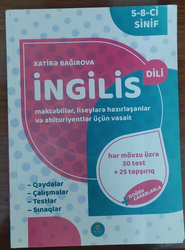 Kitablar, jurnallar, CD, DVD: Xatirə Bağırova İngilis dili məktəblilər, liseylərə hazırlaşanlar və