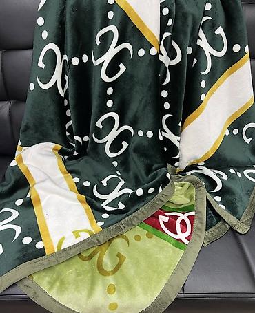 bed sheets: Плед, Китай, Новый, Верблюжья шерсть, Все сезоны, Двусторонний — 5