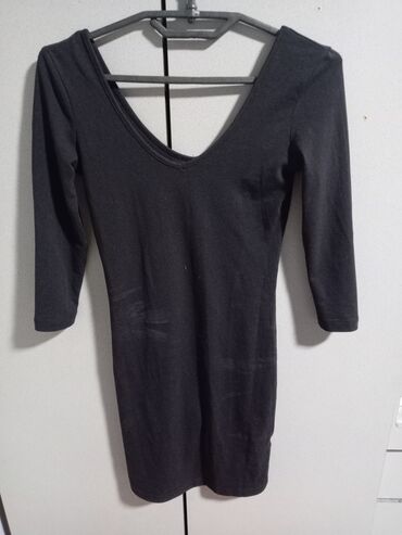 crna duga pamučna haljina: Terranova haljina. XS veličina