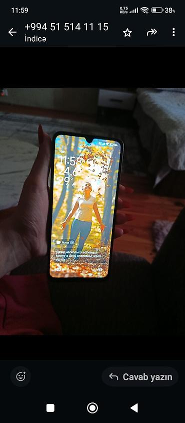 Smartfon - Tam ekran dizaynlı, damla formalı ön kamera çıxıntısı -