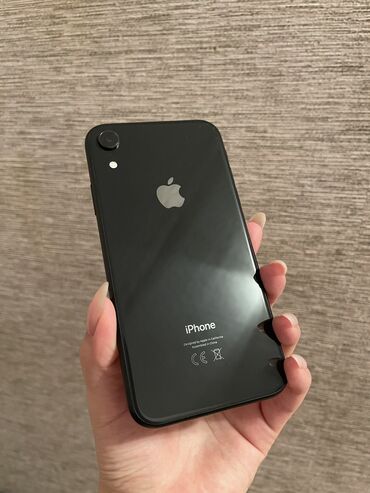 iphone 5se: IPhone Xr, Скидка 10%, Б/у, 128 ГБ, Черный, Чехол, Кабель, 81 %