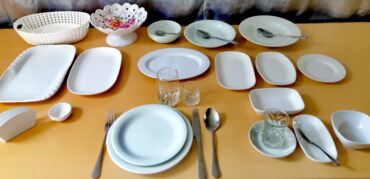 Avadanlığın icarəsi: Tədbirlər üçün kirayə stol-stul, qab-qacaq Ad günləri, nişan, xına — 15