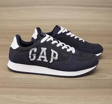 run: Мужские кроссовки, 41, Gap, Б/у, цвет - Синий, Самовывоз, Бесплатная доставка, Платная доставка — 1