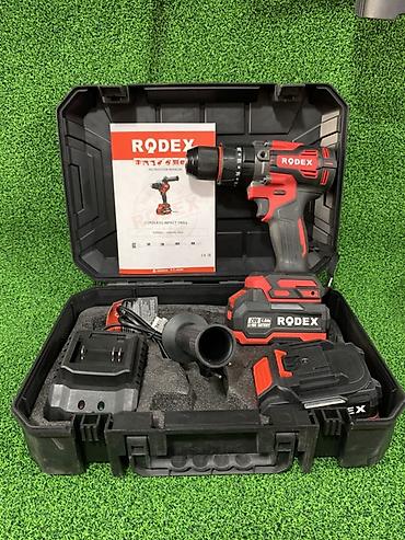 Аккумуляторная ударная дрель-шуруповёрт RODEX RDX3410 в кейсе