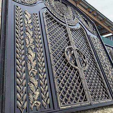 Откатные ворота: Кованые Ворота На заказ Изготавливаем ворота, Ворота распашные Ворота at lalafo.kg — 18 Откатные ворота: Кованые Ворота На заказ Изготавливаем ворота, Ворота распашные Ворота — 18