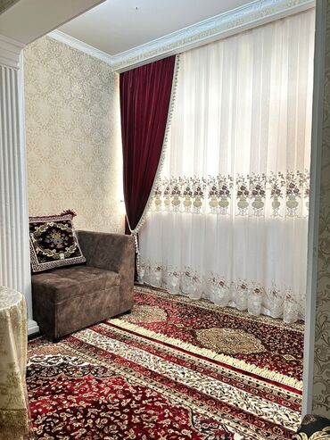 жер дом: 3 бөлмө, 75 кв. м, 105-серия, 2 кабат, Дизайнердик ремонт