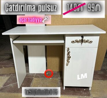 Uşaq və gənc otağı üçün dəstlər: Oğlan və qız üçün, Yeni, Yazı masası