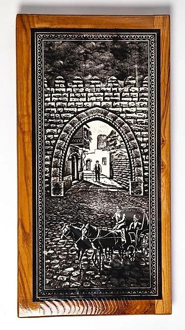 nərd taxta: №: 13928 Məhsulun adı: Nərd Az Nərd 63 Köhnə Bakı, taxta, qəhvəyi — 1