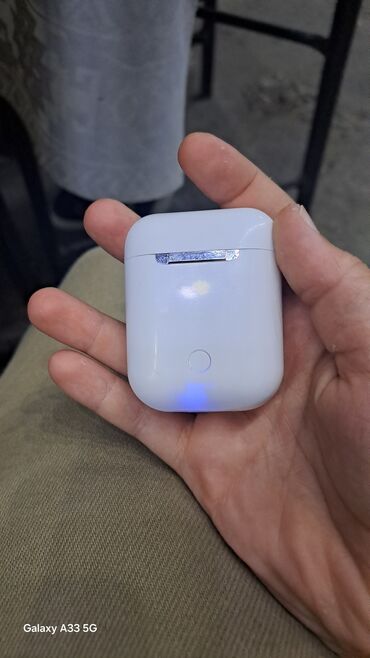 apple qulaqliq: İşlənmiş Simsiz (Bluetooth) Qulaqcıqlar, Apple, rəng - Ağ