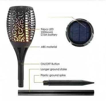 susler pec: Solarna Baštenska LED Lampa Dobrodošli u Davidov shop online market! — 1