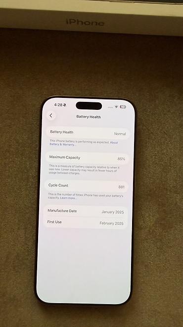 sony ps 5 slim: IPhone 16 Pro Max, 256 GB, Desert Titanium, Face ID — 3