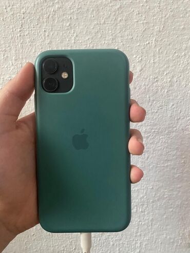 айфон 11 купить: IPhone 11, Колдонулган, 64 ГБ, Кара, Кабель, 87 %