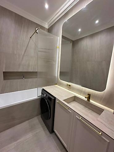 элитный дом ош: 2 комнаты, 75 м², Асанбай мкр Элитка, 1 этаж, Дизайнерский ремонт — 8