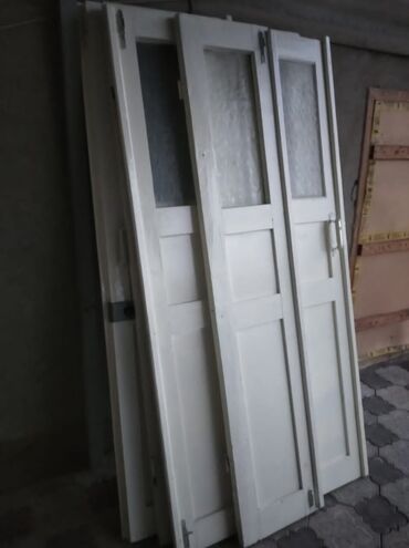 окно двер: Стеклянная дверь, Стекло, Распашная, Б/у, 2 *15, Самовывоз