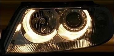 HROM BELI ANGEL EYES FAROVI VW PASSAT B5.5 B5+ (5) | Hrom beli