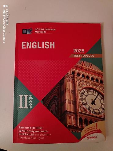kitab almaq: DİM test topluları və dərs vəsaiti – Azərbaycan dili və İngilis dili — 3