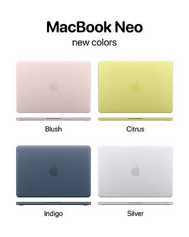 microsoft surface laptop studio: MacBook Neo — тонкий и лёгкий ноутбук в новых фирменных цветах: - — 2