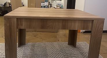 qonaq otağı masa: Mebel: Taxta fakturalı masa - Material: ağac teksturalı LDF/laminat — 6
