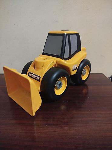 Oyuncaqlar: CAT/Caterpillar uşaq oyuncağı – sökülüb-yığılan mini yükləyici — 4