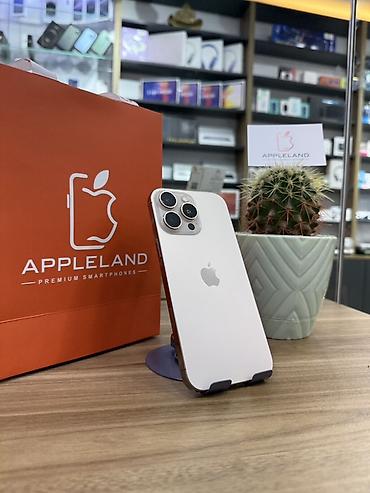 Apple iPhone: IPhone 16 Pro Max, 256 GB, Desert Titanium, Zəmanət — 1