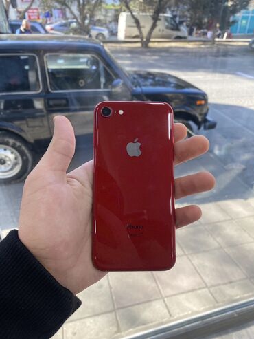 iphone 1164: IPhone SE 2020, 64 GB, Qırmızı, Barmaq izi