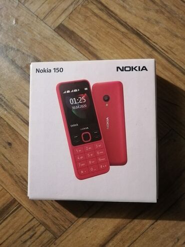 Elektronika: Nokia 150 cemi bir ay işlenib super vezyetdedi qutusu ile birge
