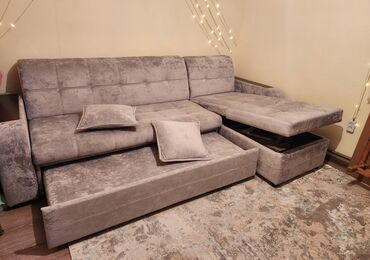 мебель мягкая: Модульный диван, Б/у