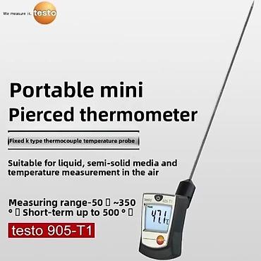 Nüfuzedici termometr Model: TESTO 905-T1 -50 ilə +350°C arasında