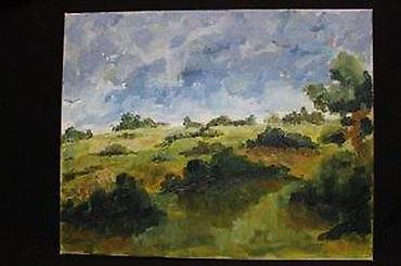 box: SLIKA PEJZAŽ, IMPRESIONIZAM, ULJE NA PLATNU, 40 X 50 | Slika sa — 5