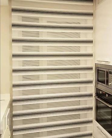 Jalüzlər: Zebra jalüz pərdələr - İkili qatlı zebra sistemi: şəffaf və sıx — 6